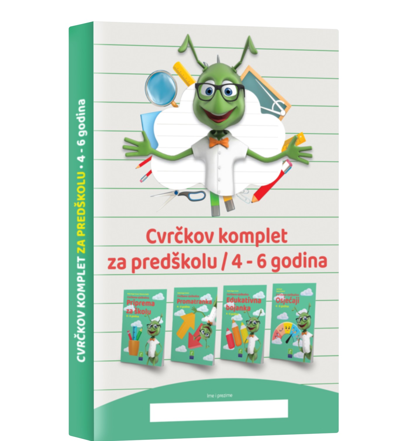 Komplet za predškolu 4-6 godina
